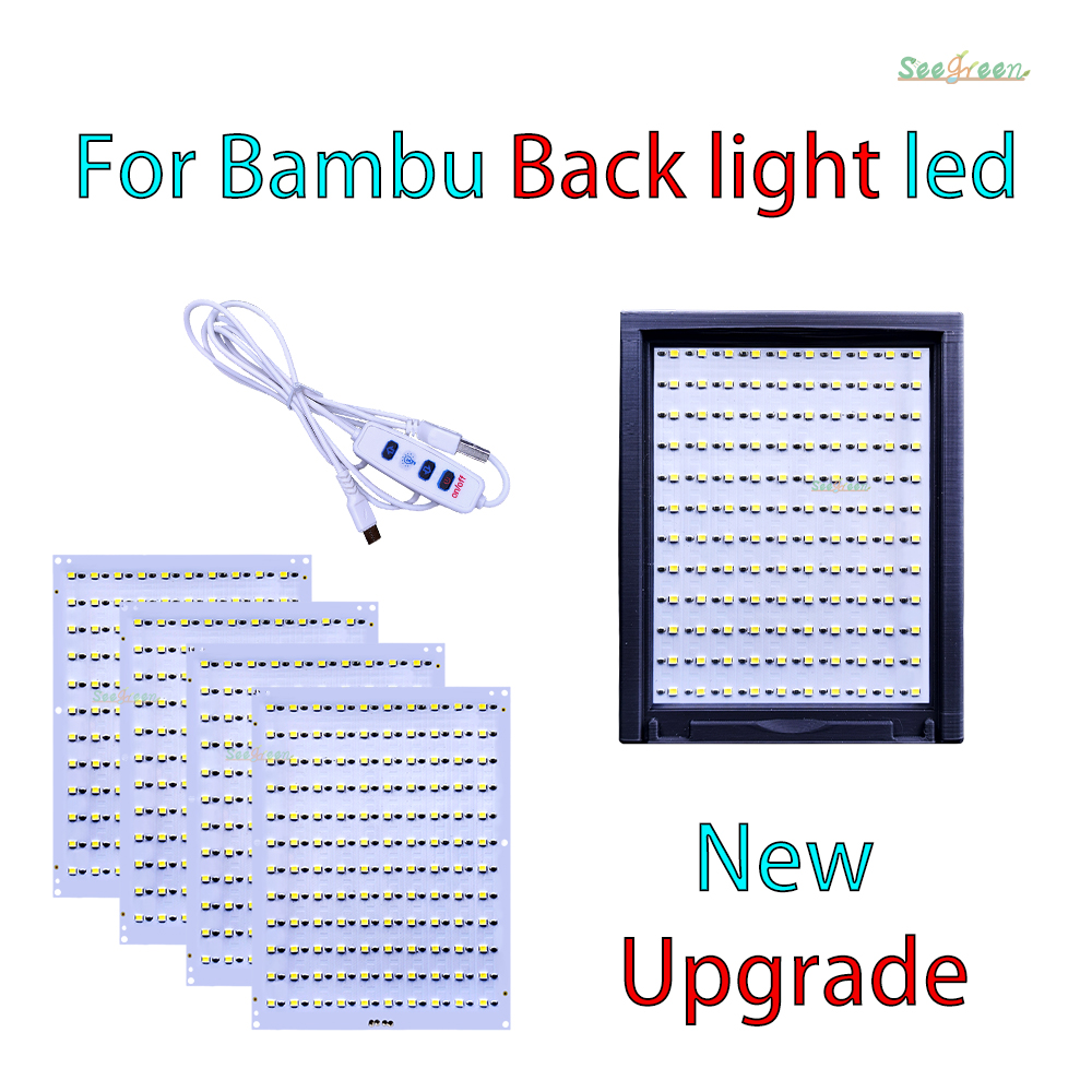 3D Printer Bed - Bambu Lab Lithophan Led Panel CMYK