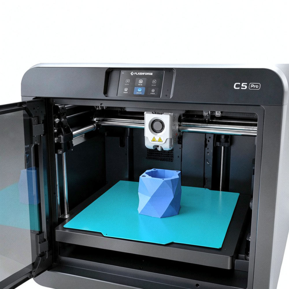 Flashforge C5 ve C5 Pro 3D yaz - Build Plate incelemesi ve fiyatı
