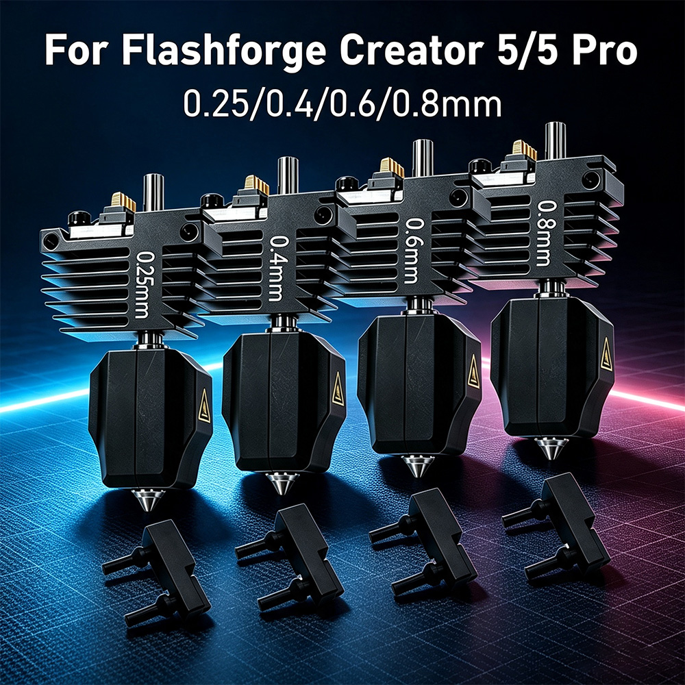 Flashforge C5 Pro Ekstruder iç - Hotend Assembly incelemesi ve fiyatı