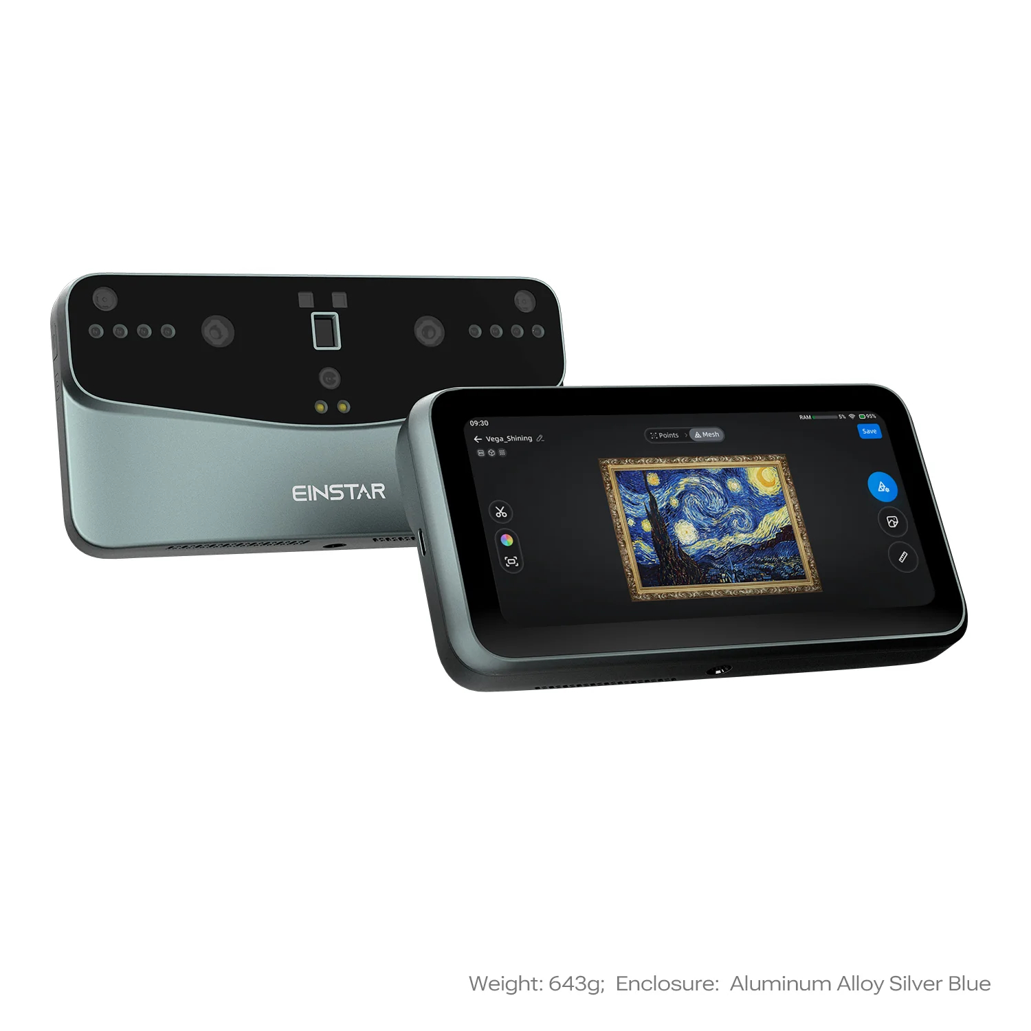 Shining Einstar Vega Tarayıcı  - Handheld 3D Scanner High Precision incelemesi ve fiyatı