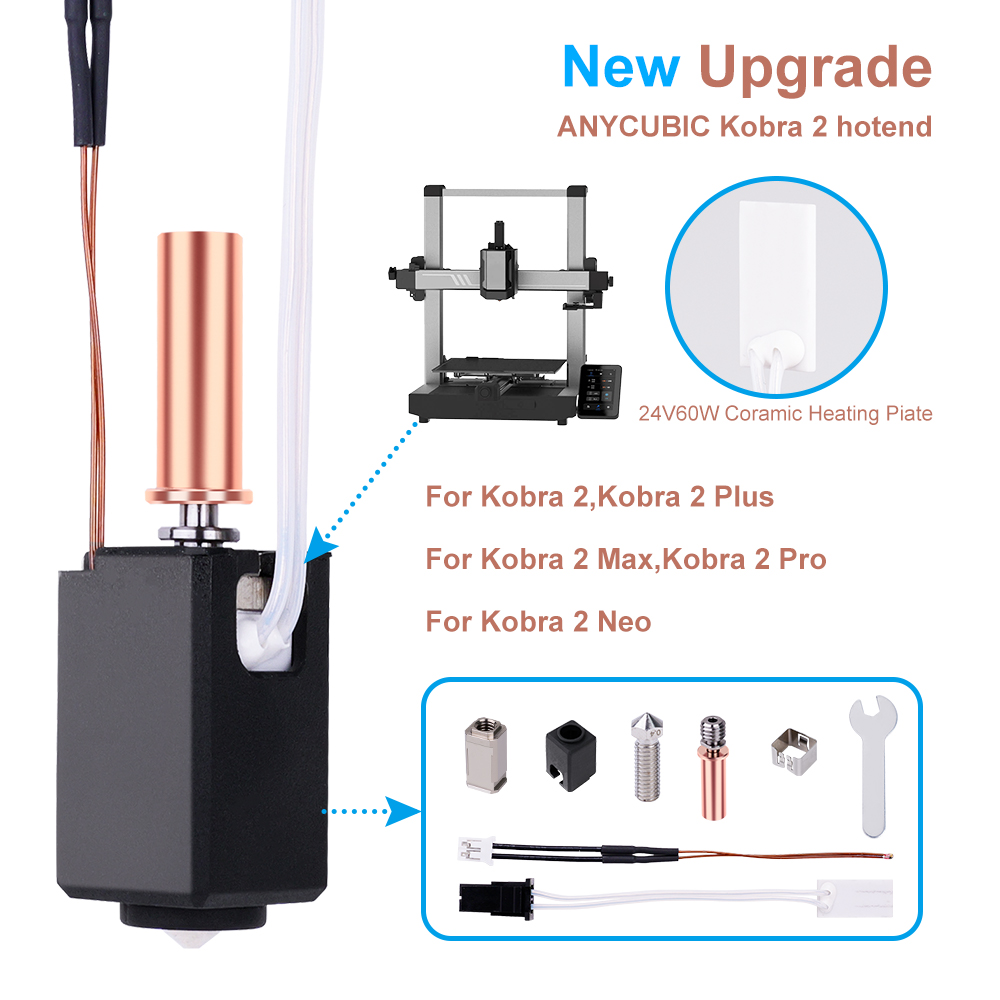 Anycubic Kobra 2 Kobra 2 Seris - Hotend Assembly incelemesi ve fiyatı