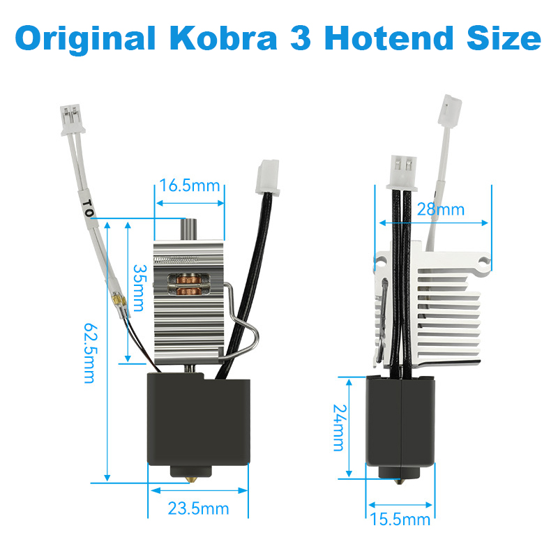 Anycubic Kobra 3 V2 Combo 3D Y - Hotend Assembly incelemesi ve fiyatı