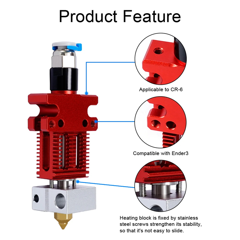 3D Yazıcı Parçaları CR6 SE J-k - Direct Drive Extruder incelemesi ve fiyatı