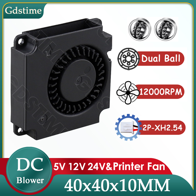 Gdstime 4010 Fan 24 V 12 V 5 V - Hotend Assembly incelemesi ve fiyatı