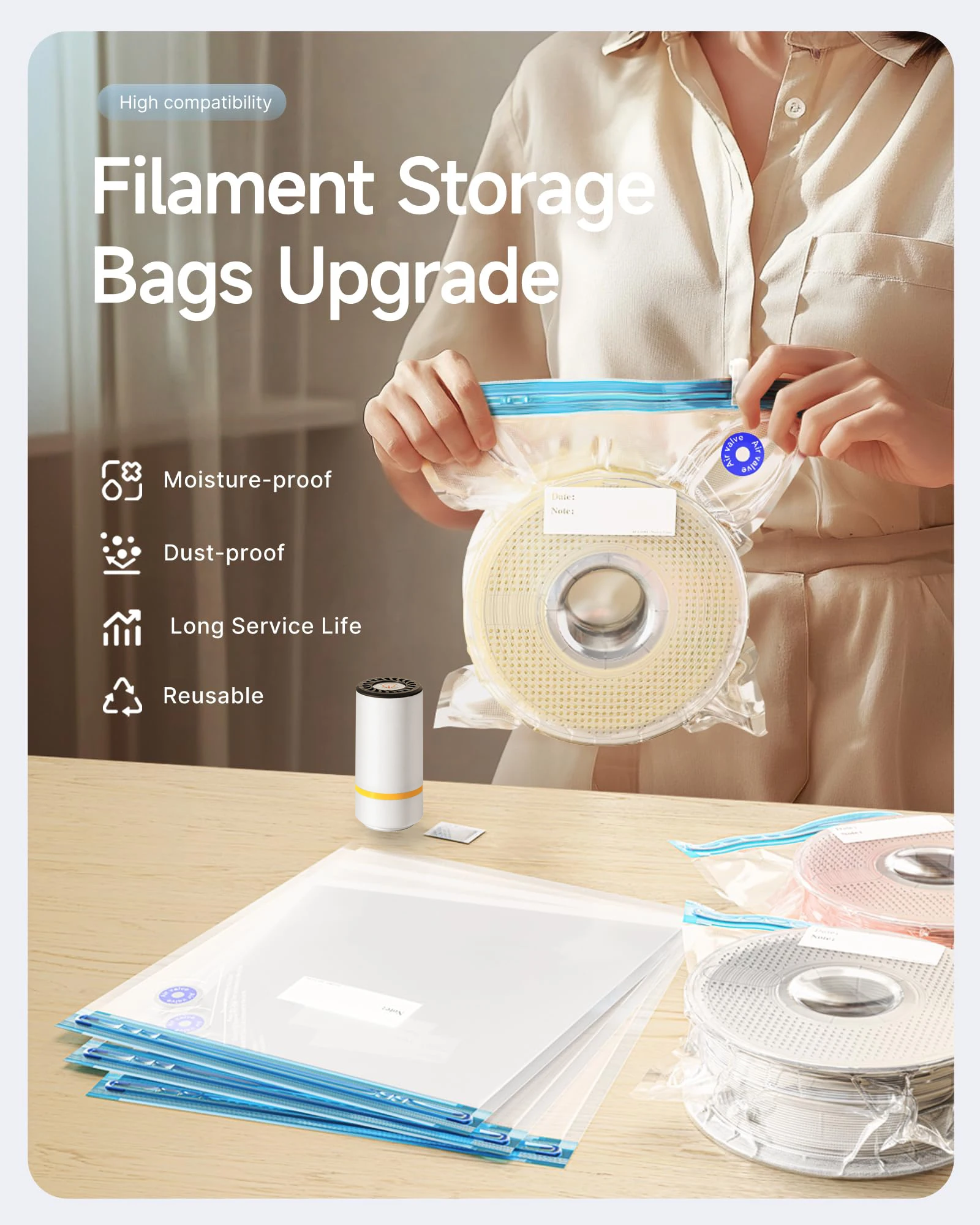 USB Şarj Edilebilir Elektrikli - Pla Filament incelemesi ve fiyatı