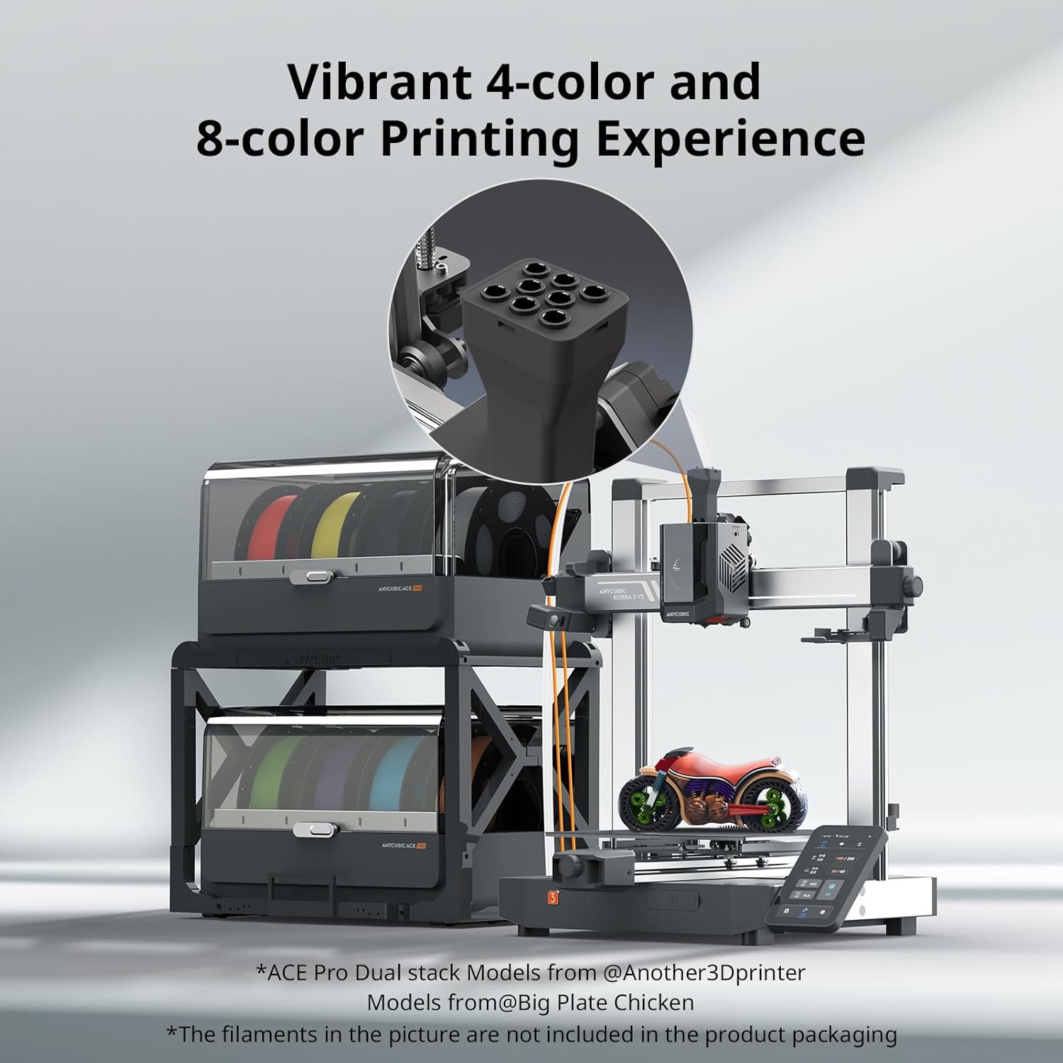 Kobra 3 V2 Combo 3D Yazıcı içi - 3D Printer Bed incelemesi ve fiyatı