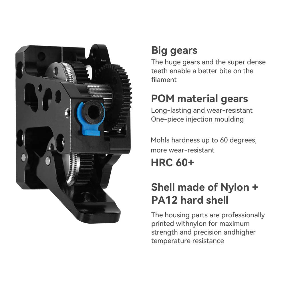HGX LITE Ekstruder Çift Dişli  - Direct Drive Extruder incelemesi ve fiyatı