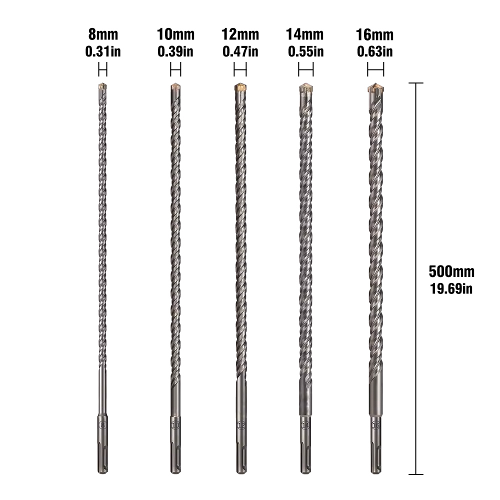 500 mm Uzatılmış SDS Plus Çapr - Nozzle Tungsten incelemesi ve fiyatı